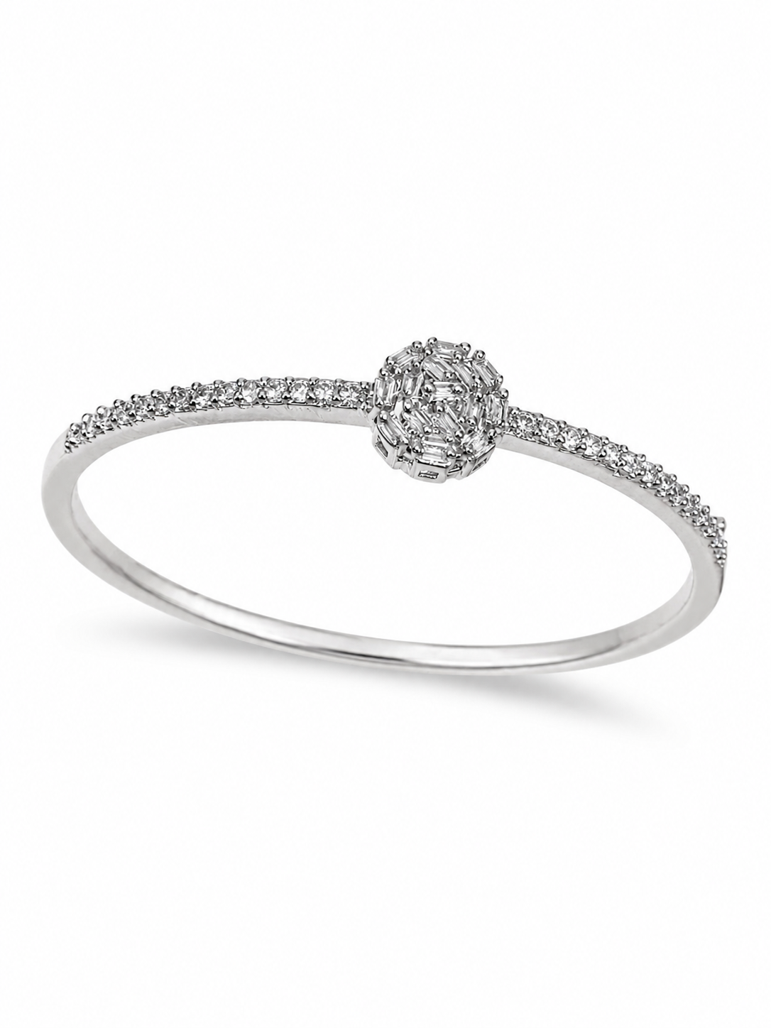 18K Gold Plated Anti-Tarnish Crystal Tennis Bracelet for Women | Elegant Everyday Luxury