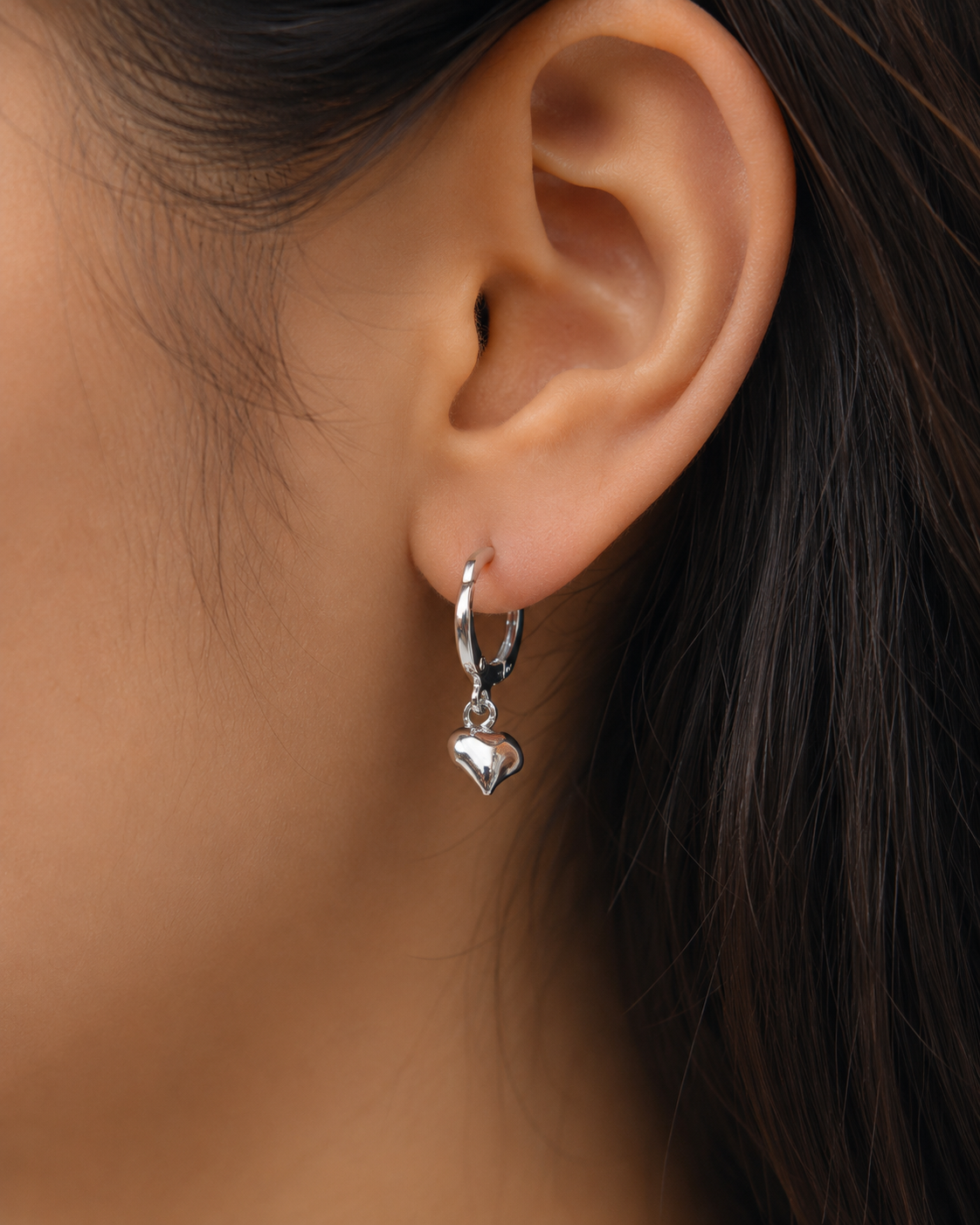 18K Gold Plated Anti-Tarnish Mini Hoop Earrings Set for Women | Heart Charm, Crystal Drop & Abstract Charm Hoops | Korean Style Daily Wear Earrings Collection