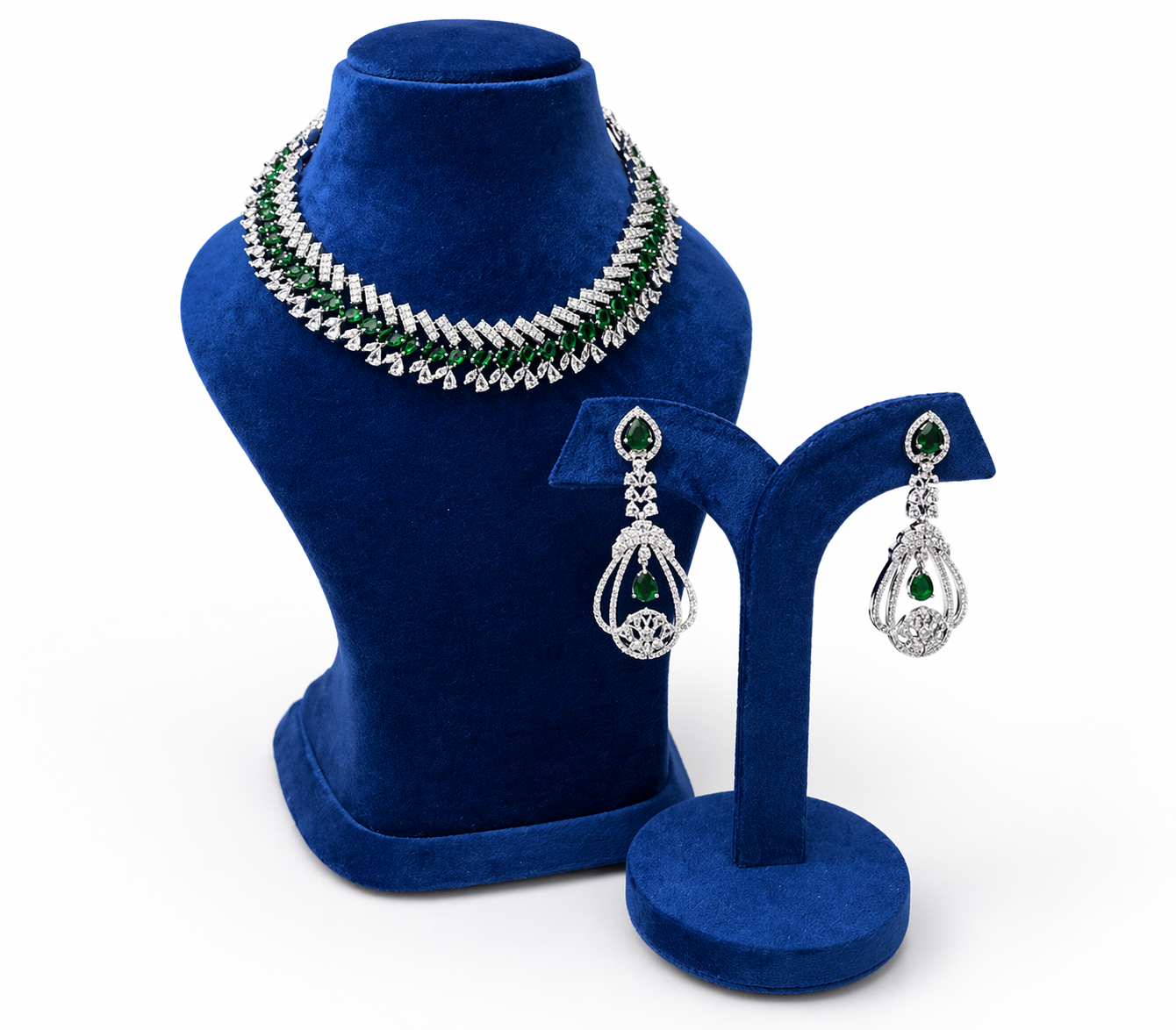 Elegant American Diamond Designer Necklace – A Timeless Statement of Luxury