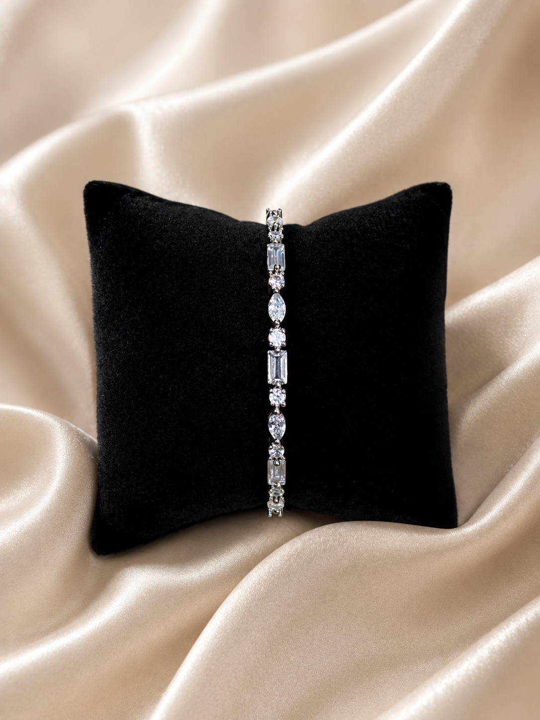 Royal Spark Baguette Crystal Bracelet