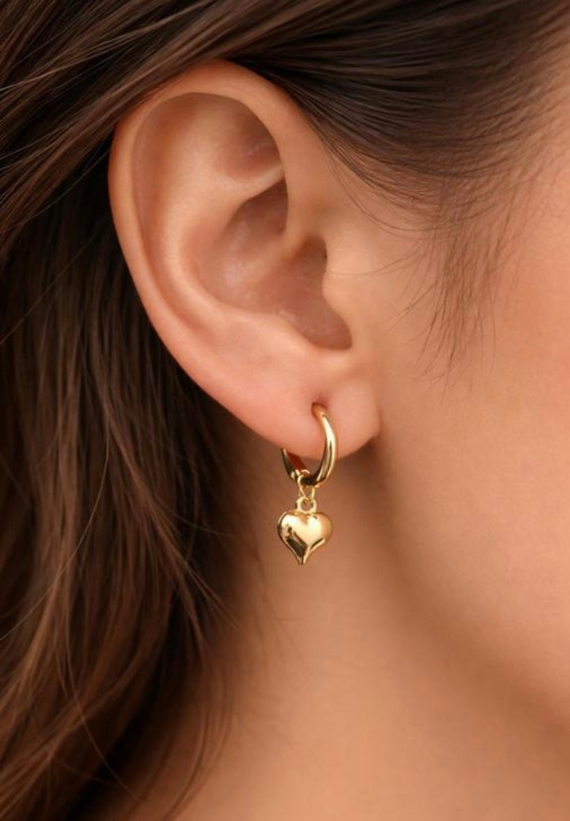 18K Gold Plated Small Hoop Earrings Combo Set – 3 Pairs Minimal Everyday Hoops for Women & Girls