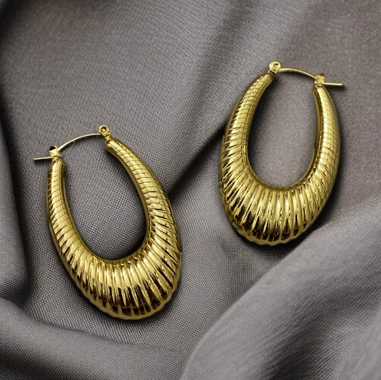 JewelsStar Anti-Tarnish Hoops Dangler Earrings | Trendy & Classy Jewellery for Women & Girls