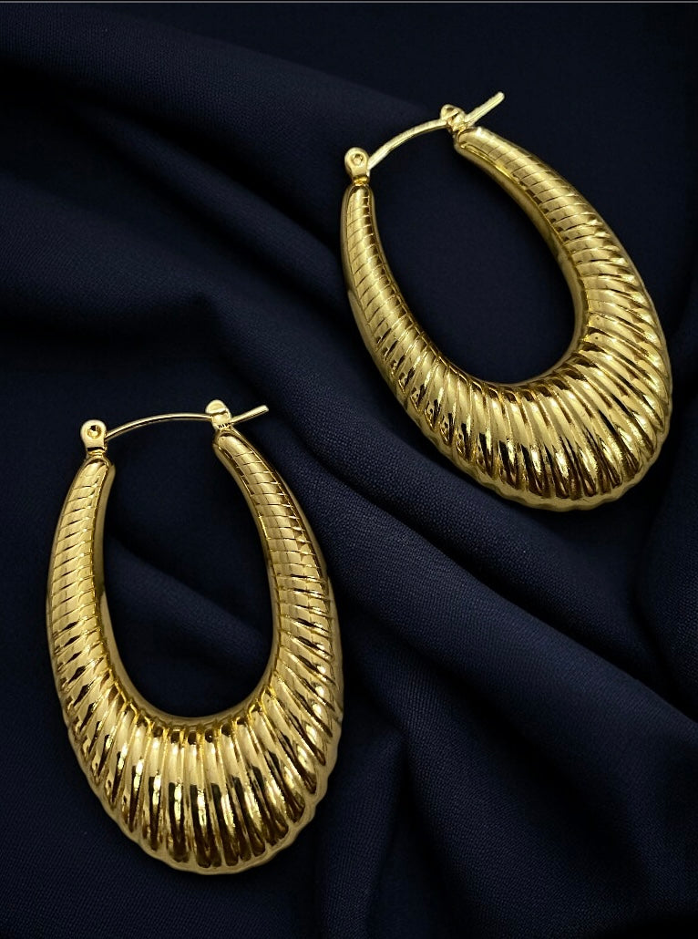 JewelsStar Anti-Tarnish Hoops Dangler Earrings | Trendy & Classy Jewellery for Women & Girls