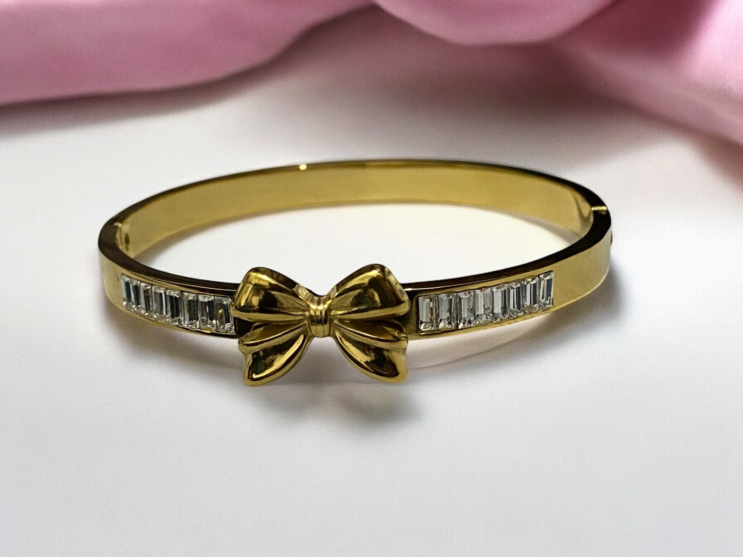 Openable Waterproof Anti-Tarnish Bracelet Bow  Bracelet