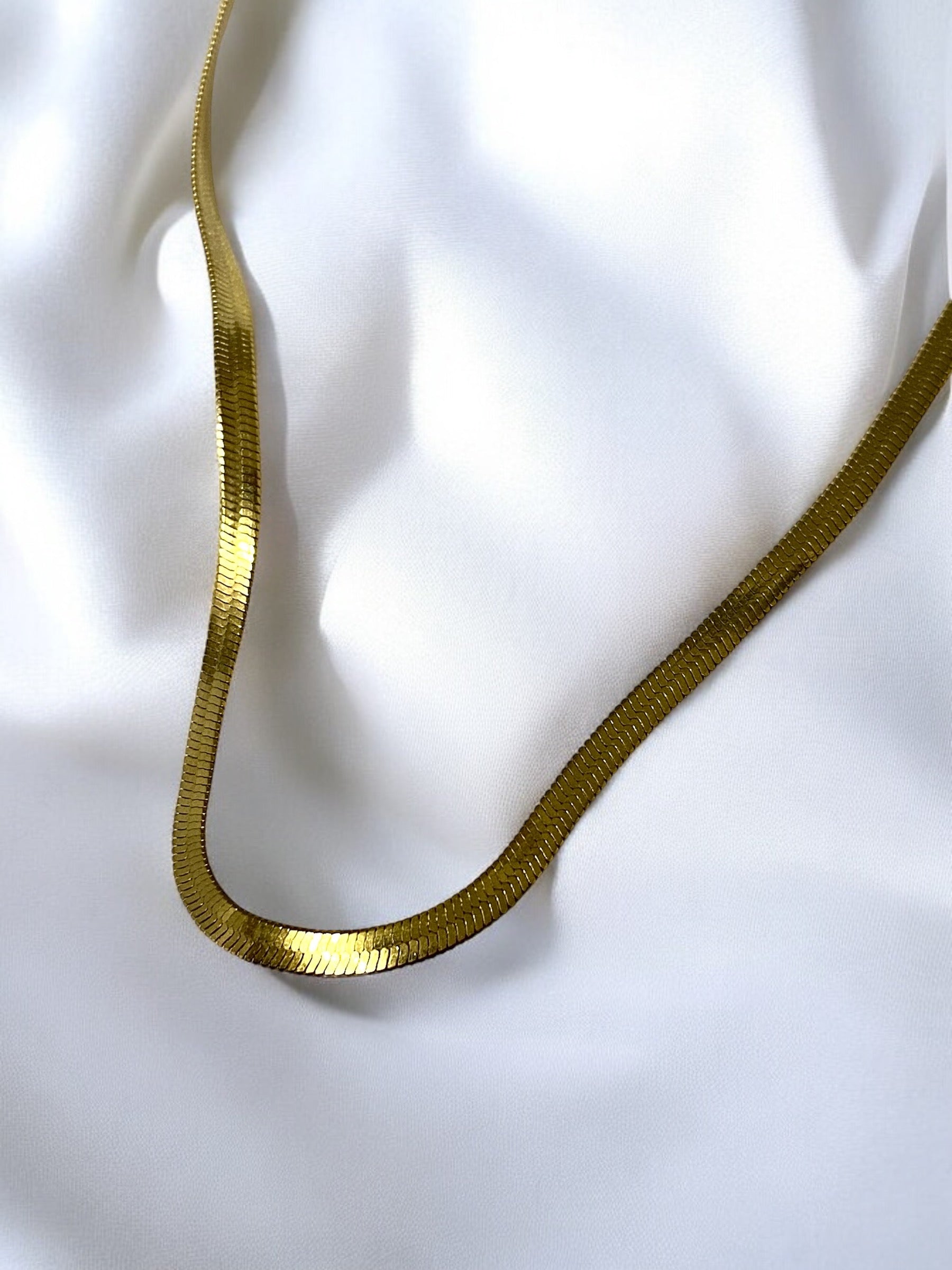 Sleek Anti-Tarnish Snake Chain