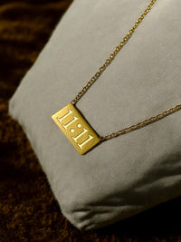 11:11 Necklace Stainless steel Necklace