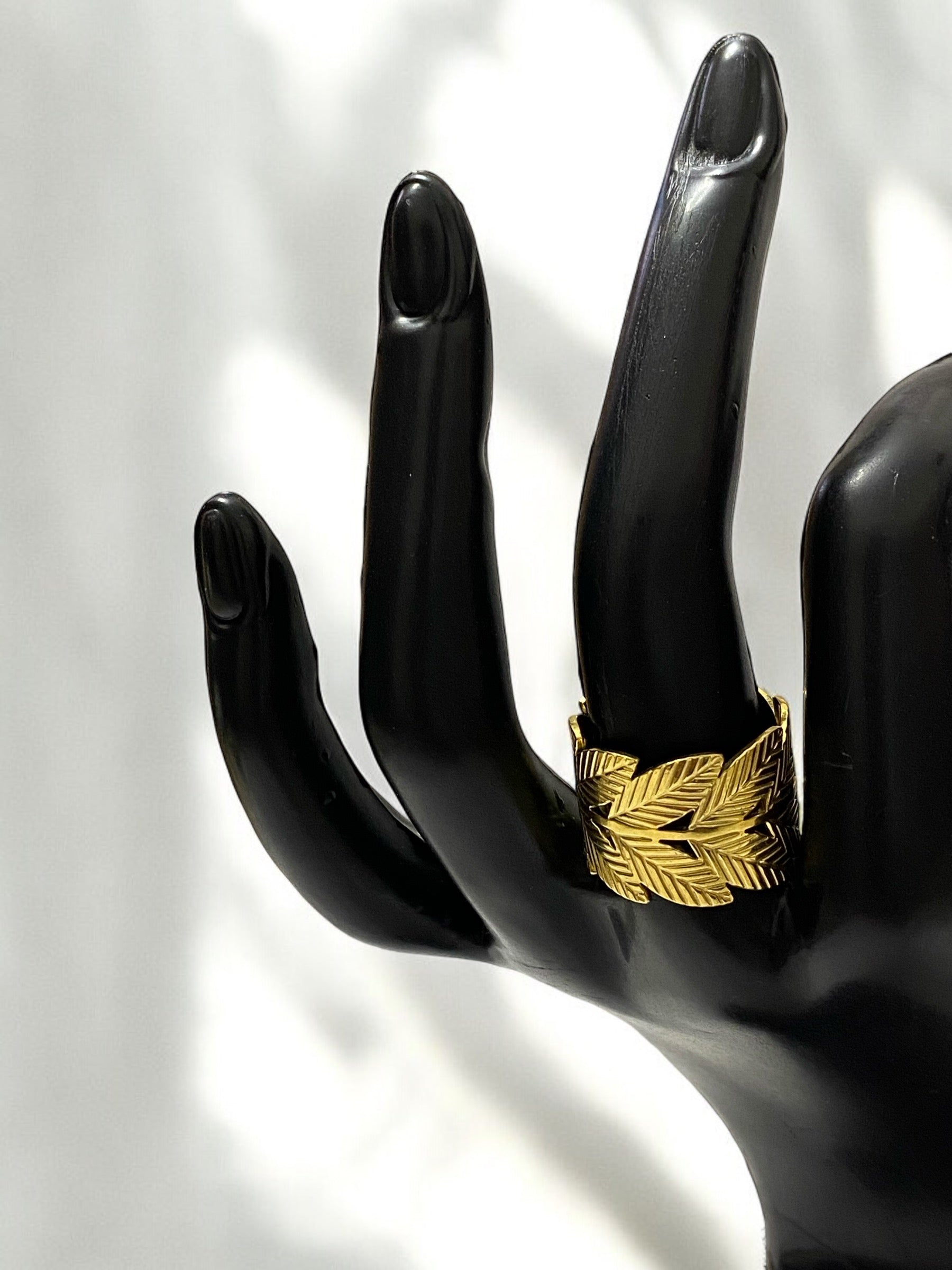 Anti-Tarnish Designer Adjustable Waterproof Ring