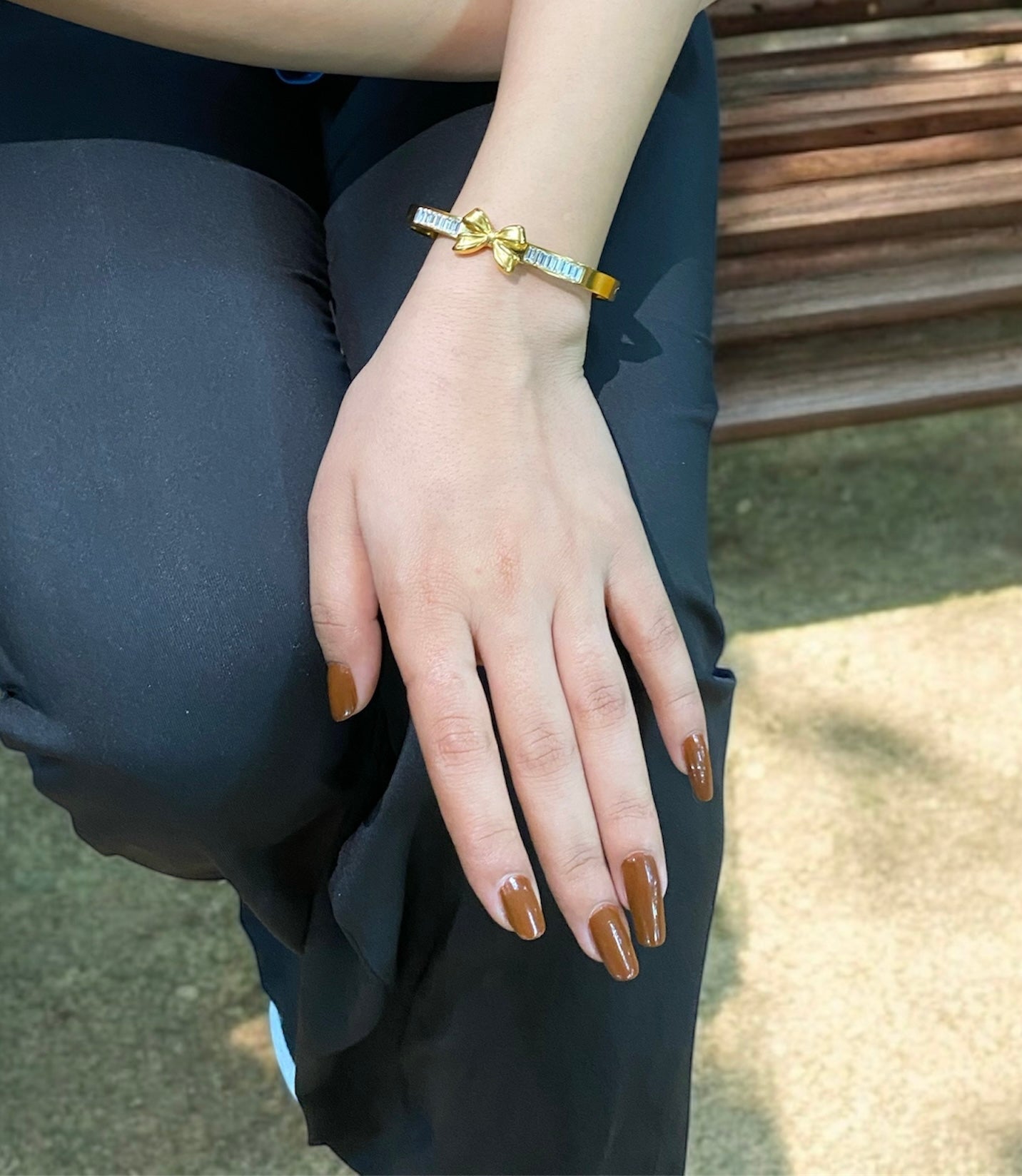 Openable Waterproof Anti-Tarnish Bracelet Bow  Bracelet