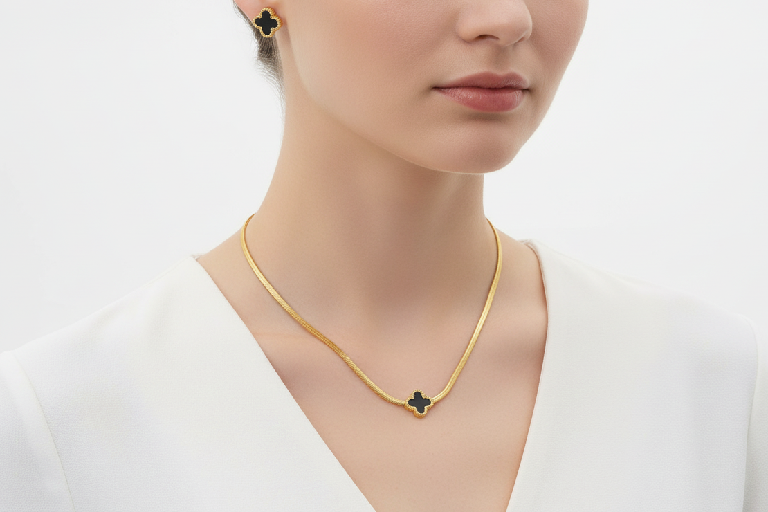 Anti-Tarnish Gold-Plated Chain Earrings Set for Women & Girls – Lightweight, Stylish & Long-Lasting Jewelry