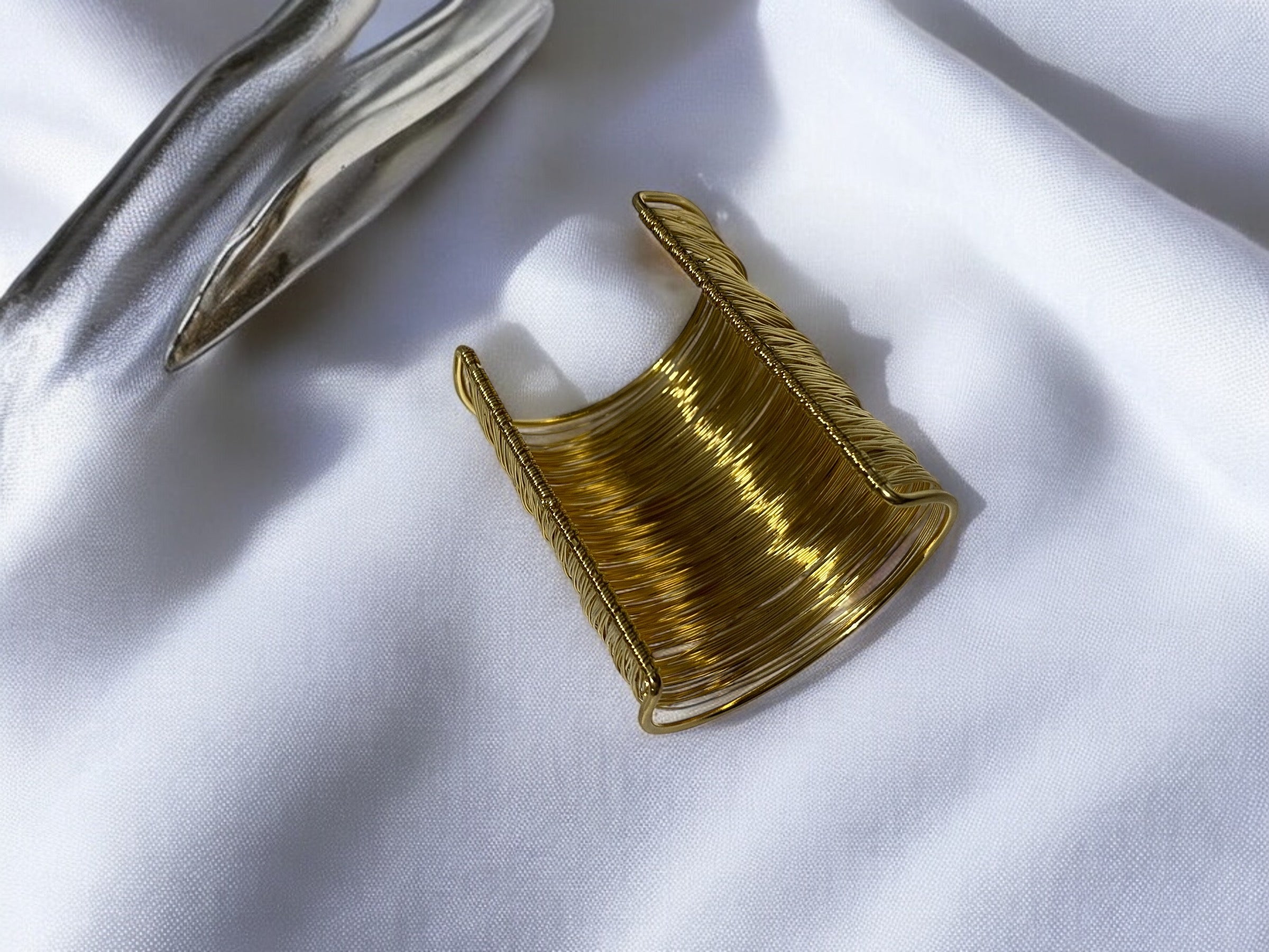 Designer Anti-Tarnish Cuff Bracelet
