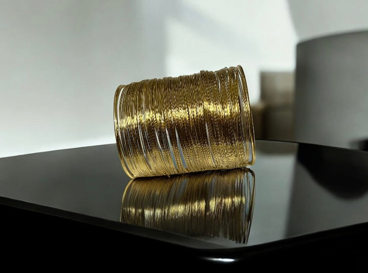 Designer Anti-Tarnish Cuff Bracelet